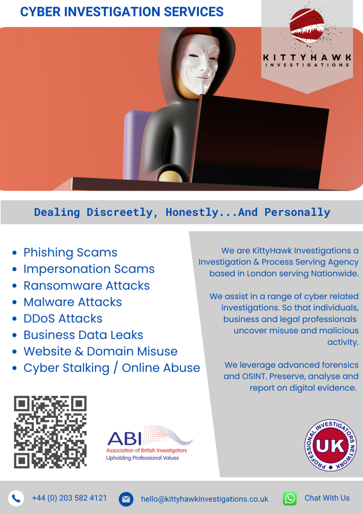 Cyber Investigations Flyer